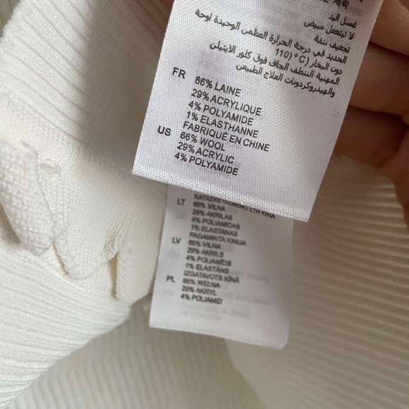 SANDRO WOOL CROP CARDIGAN GOLD BUTTONS SHORT SLEEVE CUTESY PREP ACADEMIA BRIDAL - Picture 6 of 8